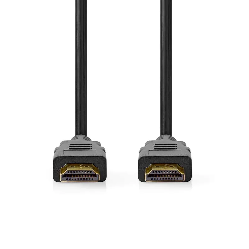 Bild 2 för Nedis Ultra High Speed ​​HDMI ™ kabel | HDMI™ Kontakt | HDMI™ Kontakt | 8K@60Hz | 48 Gbps | 2.00 m | Rund | 6.5 mm | Svart | Låda