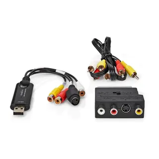 Produktfoto för Nedis USB 2.0 Video Grabber - Svart
