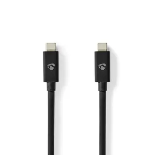 Produktfoto för Nedis USB Cable | USB 4.0 Gen 3x2 | USB-C™ Male | USB-C™ Male