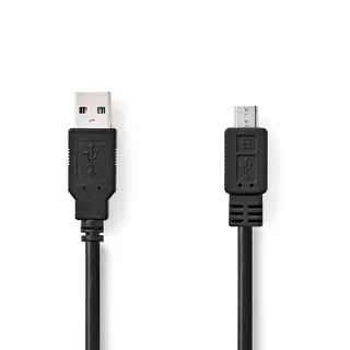 Produktfoto för Nedis - USB cable - USB to Micro-USB Type B - 3 m