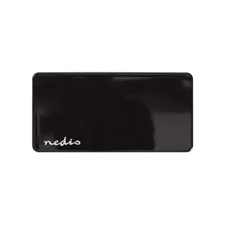 Produktfoto för Nedis USB Hub, 4x USB-A, med extern strömförsörjning - Svart