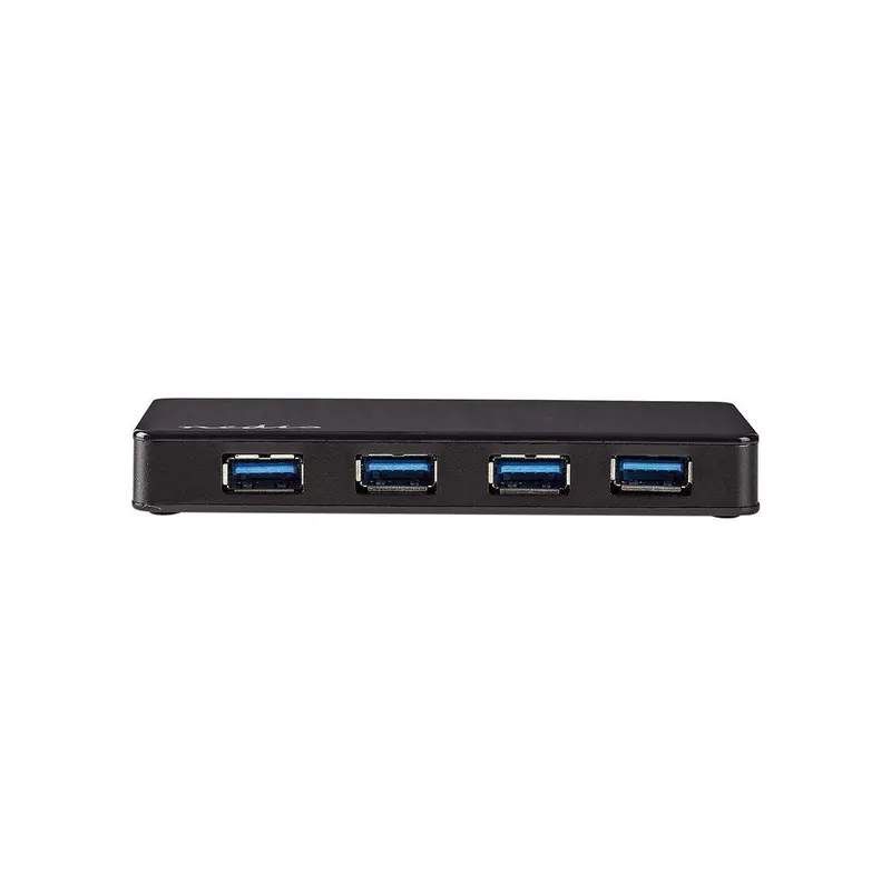 Bild 2 för Nedis USB Hub, 4x USB-A, med extern strömförsörjning - Svart