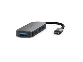 Produktfoto för Nedis USB-hubb - Grå