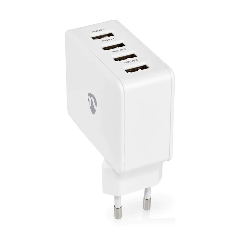 Bild 1 för Nedis USB-laddningsstation, 4 USB-portar, 4.8A