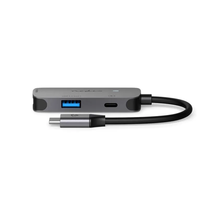 Bild 2 för Nedis USB Multi-Port Adapter - Grå