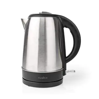Produktfoto för Nedis Vattenkokare KAWK340EAL electric kettle - Silver - 2200 W