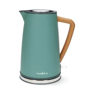 Produktfoto för Nedis Vattenkokare KAWK510EGN - Grön - 2200 W