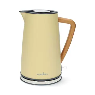 Produktfoto för Nedis Vattenkokare KAWK510EYW - Yellow - 2200 W