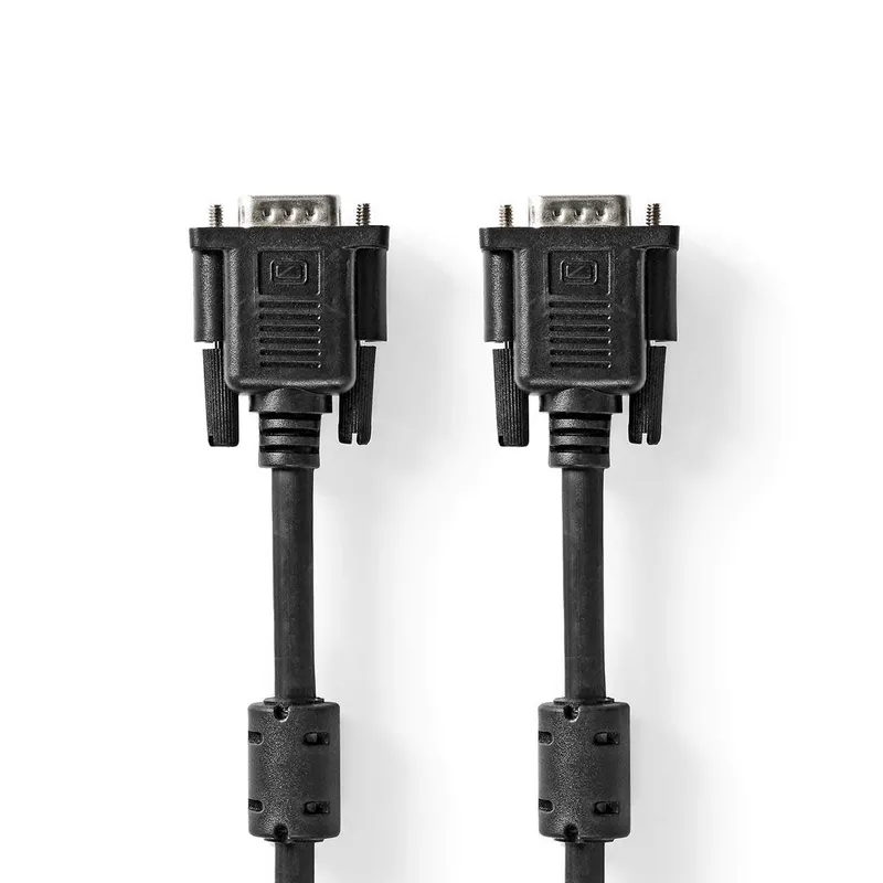 Bild 1 för Nedis VGA-kabel hane till hane, 1280x768, 2m