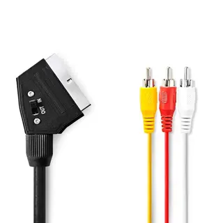 Produktfoto för Nedis video / audio cable - composite video / audio - 1 m