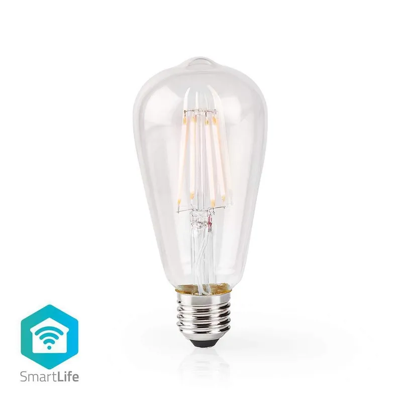 Bild 1 för Nedis WiFi Smart LED E27 Bulb Filament