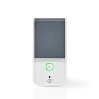 Produktfoto för Nedis WIFIPO120FWT - Smart kontakt - trådlös - Wi-Fi - 2.4 - 2.4835 GHz - vit