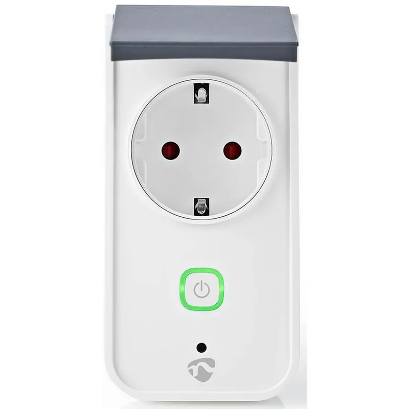 Bild 1 för Nedis WIFIPO120FWT - Smart kontakt - trådlös - Wi-Fi - 2.4 - 2.4835 GHz - vit