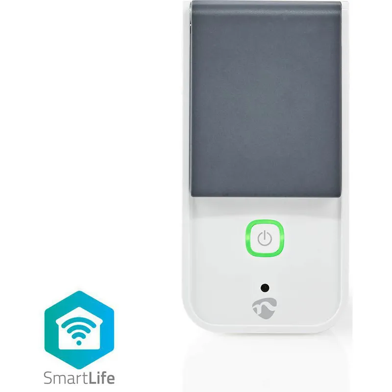 Bild 2 för Nedis WIFIPO120FWT - Smart kontakt - trådlös - Wi-Fi - 2.4 - 2.4835 GHz - vit