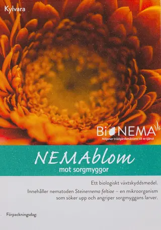 Produktfoto för Nemablom, nematoder mot sorgmyggor
