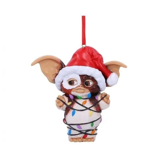 Alternativ bild 0 för Nemesis Now - Gremlins Gizmo in Fairy Lights Hanging Ornament