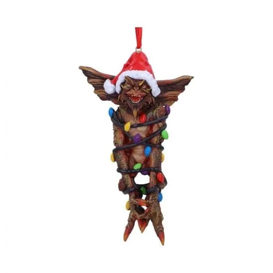 Alternativ bild 0 för Nemesis Now - Gremlins Mohawk in Fairy Lights Ornament