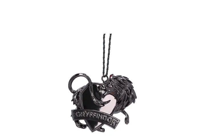 Alternativ bild 0 för Nemesis Now - Harry Potter Gryffindor Crest (Silver) Hanging Ornament