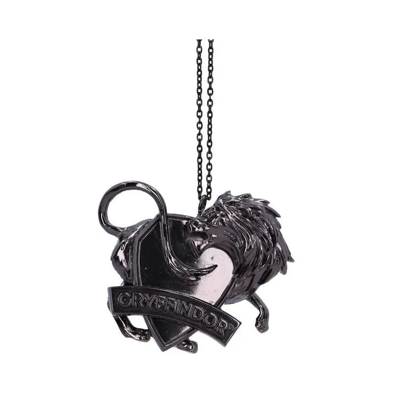 Bild 1 för Nemesis Now - Harry Potter Gryffindor Crest (Silver) Hanging Ornament