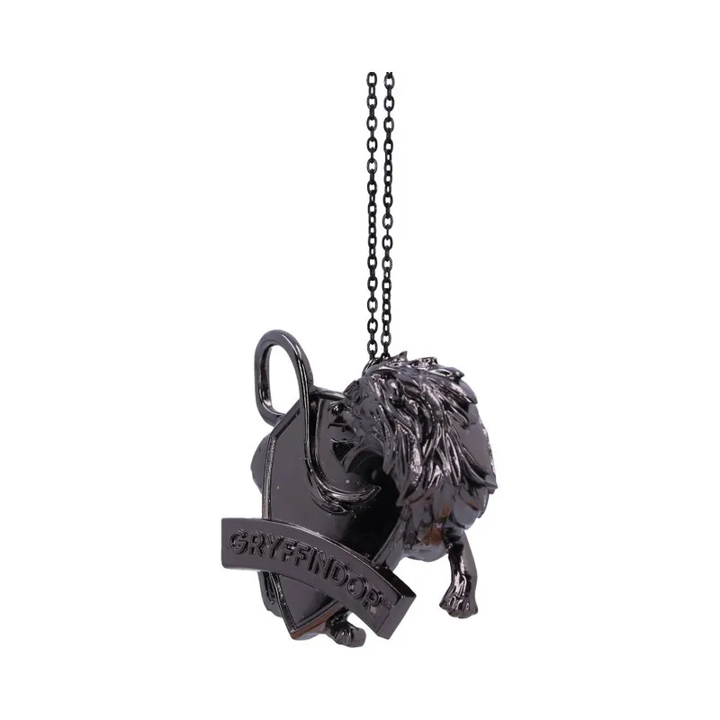 Bild 2 för Nemesis Now - Harry Potter Gryffindor Crest (Silver) Hanging Ornament