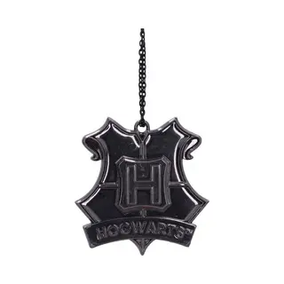 Produktfoto för Nemesis Now - Harry Potter Hogwarts Crest (Silver) Hanging Ornament