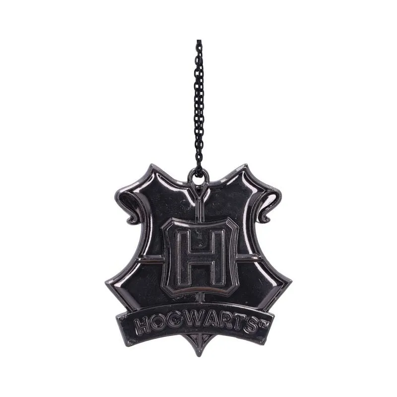 Bild 1 för Nemesis Now - Harry Potter Hogwarts Crest (Silver) Hanging Ornament