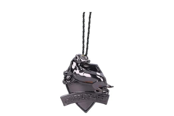 Alternativ bild 0 för Nemesis Now - Harry Potter Hufflepuff Crest (Silver) Hanging Ornament