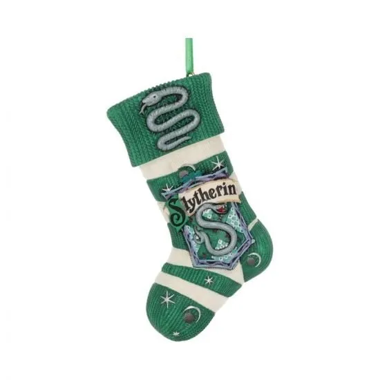Alternativ bild 0 för Nemesis Now - Harry Potter Slytherin Stocking Hanging Ornament