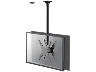 Produktfoto för Neomounts by NewStar - mounting kit - full-motion - for 2 flat panels - black 100 kg 75" 100 x 100 mm