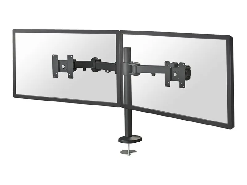 Alternativ bild 0 för Neomounts FPMA-D960DG - Monteringssats - fullständig rörelse - för 2 LCD-bildskärmar - svart - skärmstorlek: 10-27 - skyddshylsa, disk-monteringsbar