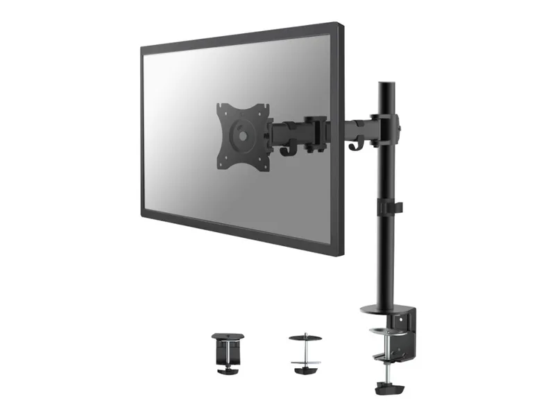 Alternativ bild 0 för Neomounts NM-D135 - Monteringssats - fullständig rörelse - för LCD-display - svart - skärmstorlek: 10-30 - klämma, monterbar, skyddshylsa, disk-monteringsbar