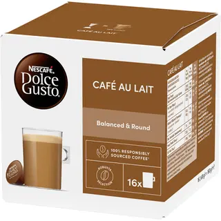 Produktfoto för Nescafe Dolce Gusto Café© Au Lait kaffekapslar, 16 port