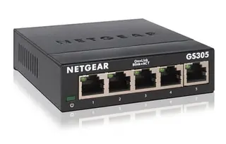 Produktfoto för Netgear GS305-300PES 5-Port Gigabit Ethernet SOHO Unmanaged Switch