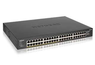 Produktfoto för Netgear GS348PP - switch - 48 ports - unmanaged - rack-mountable