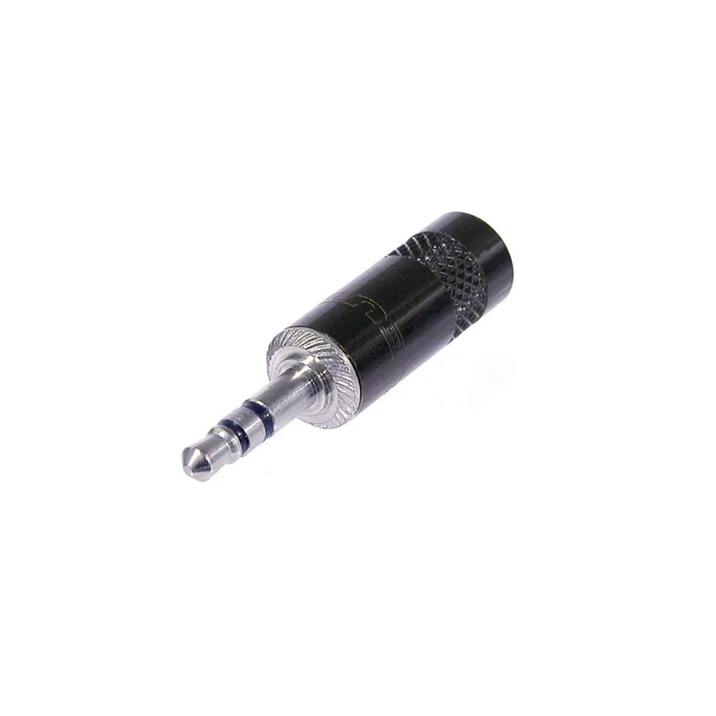 Alternativ bild 0 för Neutrik Stereo Stik 3.5 mm Han Sort