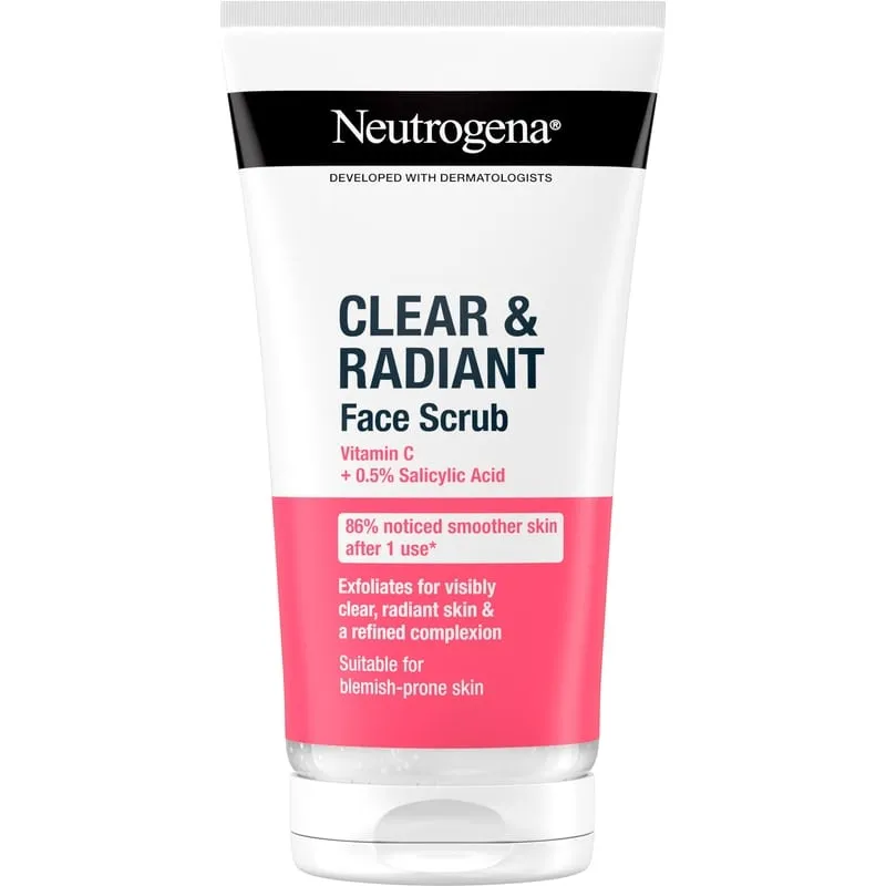 Bild 1 för Neutrogena® Clear & Radiant Face Scrub, 150 ml