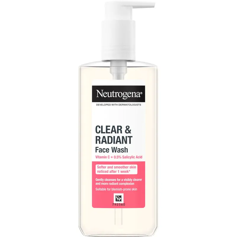 Bild 1 för Neutrogena® Clear & Radiant Face Wash, 200 ml