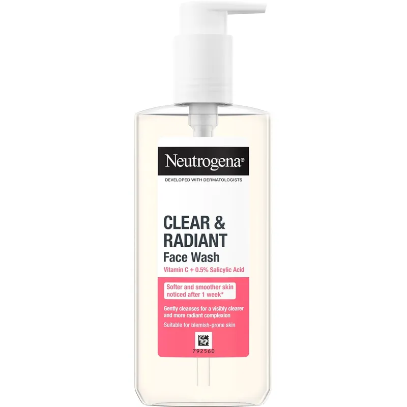 Bild 2 för Neutrogena® Clear & Radiant Face Wash, 200 ml