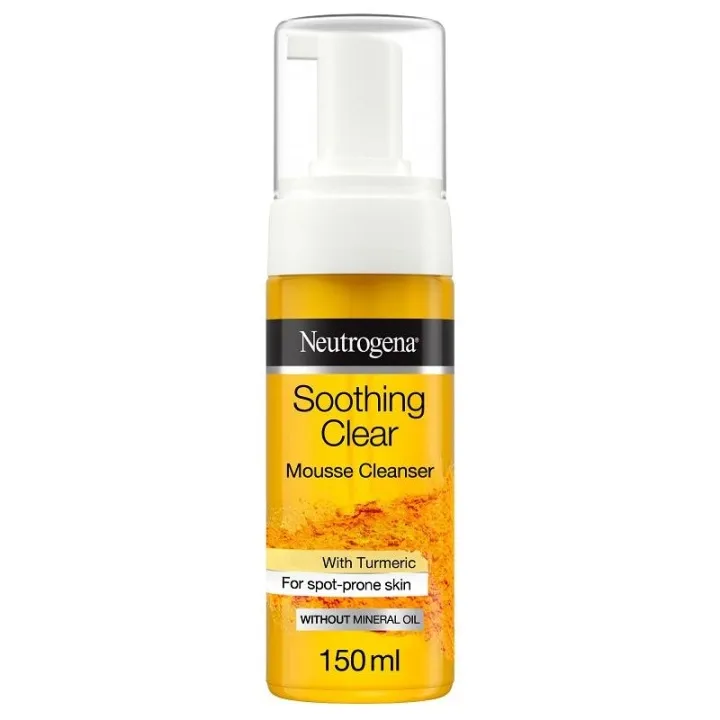 Alternativ bild 0 för Neutrogena Clear & Soothe Mousse Cleanser 150 ml