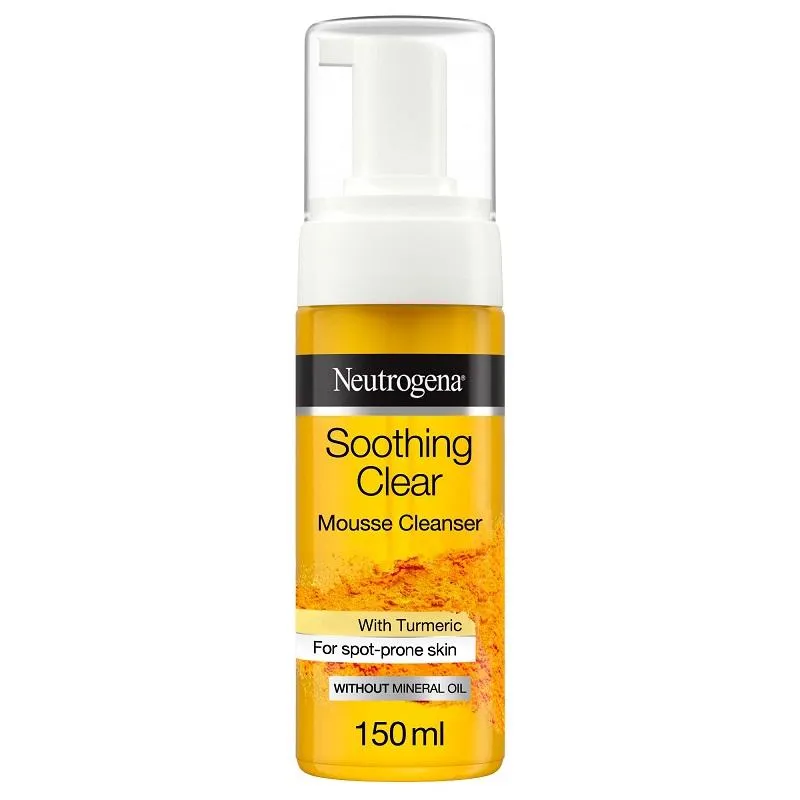 Alternativ bild 0 för Neutrogena Clear & Soothe Mousse Cleanser 150 ml