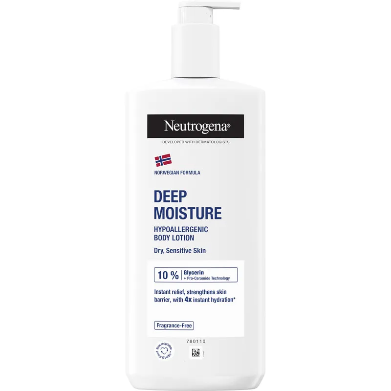 Bild 1 för Neutrogena Norwegian Formula Deep Moisture Hypoallergenic Body Lotion 400 ml