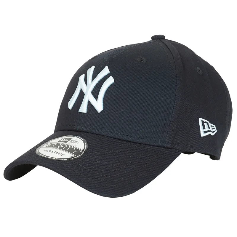 Bild 2 för New Era 9FORTY LEAGUE BASIC 939 NAVY OPTIC WHITE - - uniseks - niebieski