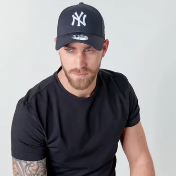 Bild 5 för New Era 9FORTY LEAGUE BASIC 939 NAVY OPTIC WHITE - - uniseks - niebieski