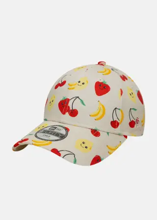 Produktfoto för New Era - Beige adjustable Keps - Kids Fruit All Over Print 9FORTY Light Teracotta Adjustable @ Hatstore