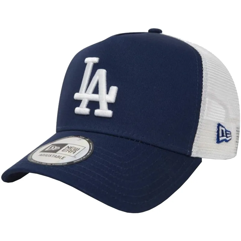 Bild 2 för New Era Clean Trucker LA Dodgers keps marinblå och vit universal (11405497)