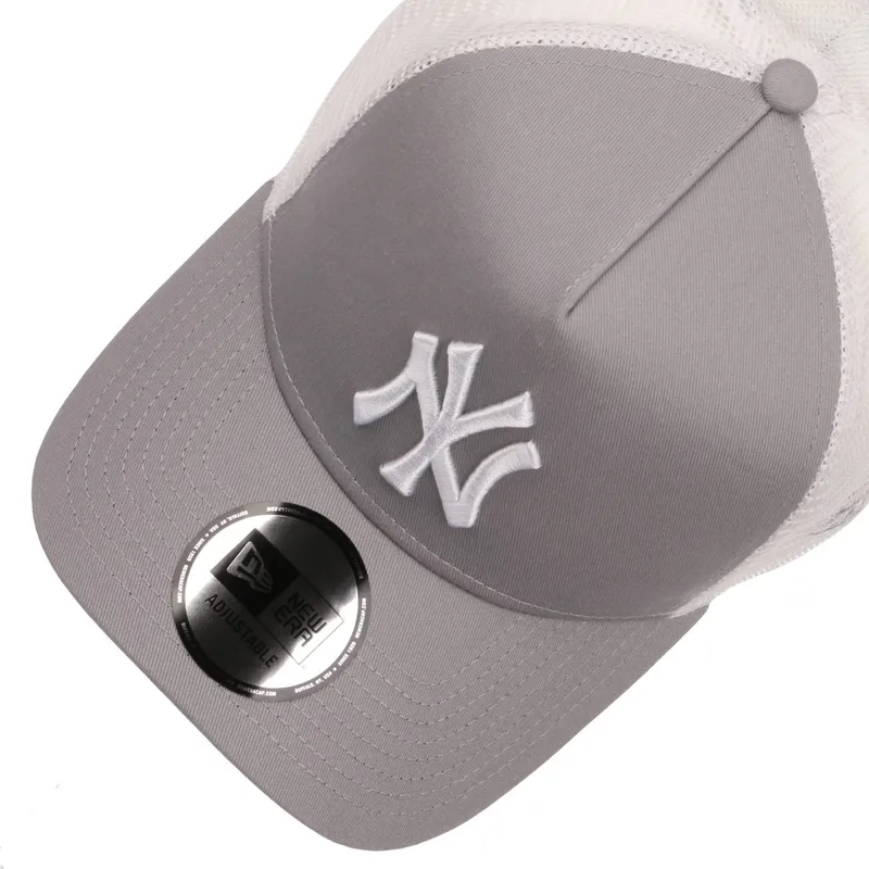 Bild 2 för New Era Czapka New York Yankees Clean A Frame Trucker szara r. uniwersalny (11588490)