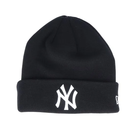 Bild 1 för New Era MLB ESSENTIAL CUFF 728 BLACK - - uniseks - czarny
