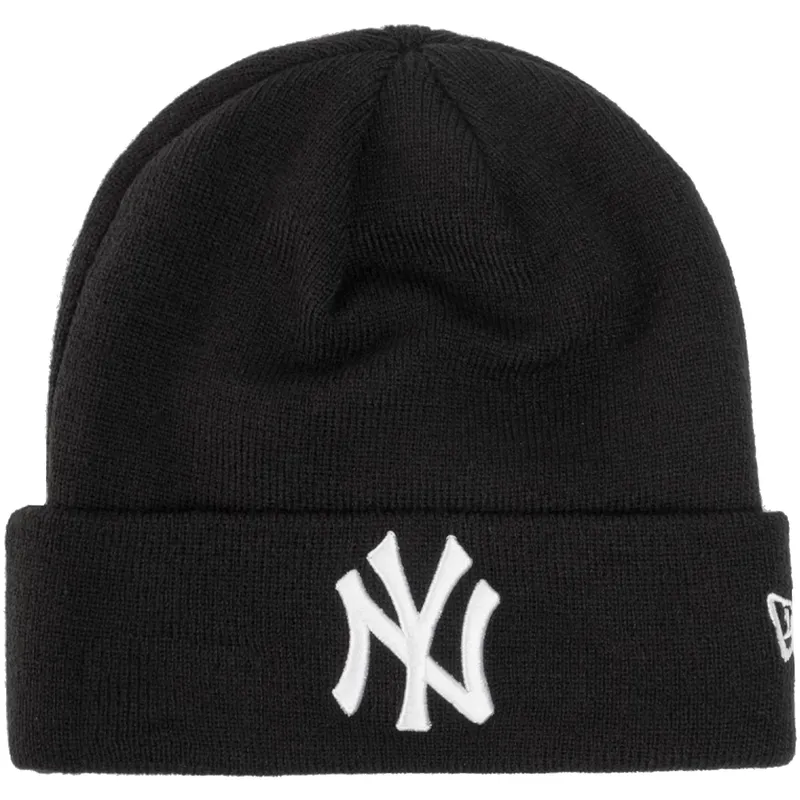 Bild 2 för New Era MLB ESSENTIAL CUFF 728 BLACK - - uniseks - czarny