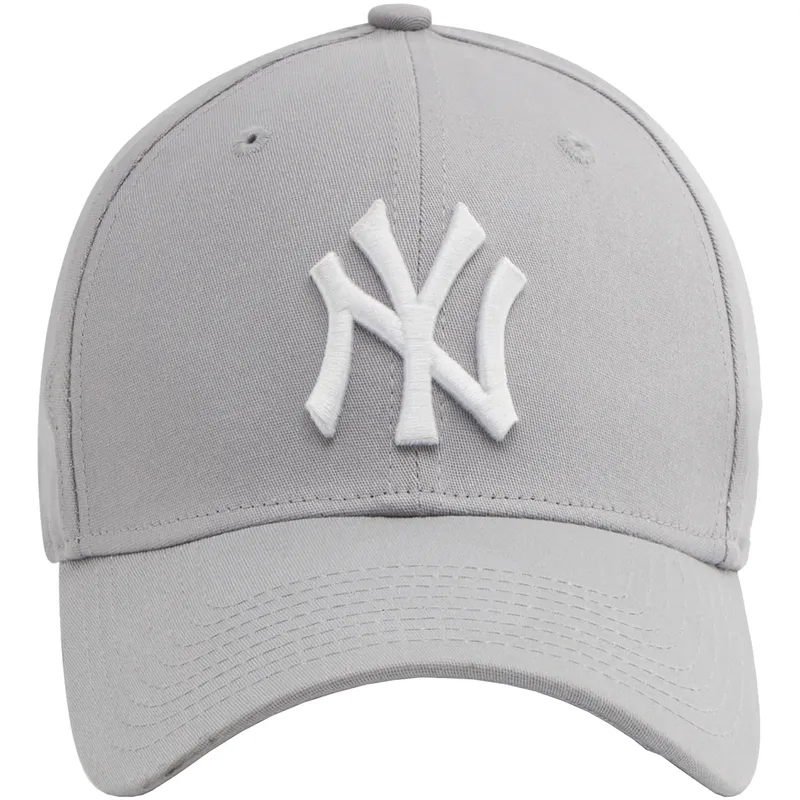 Bild 2 för New Era - MLB Grå flexfit Keps - New York Yankees 39Thirty Grey/White Flexfit @ Hatstore