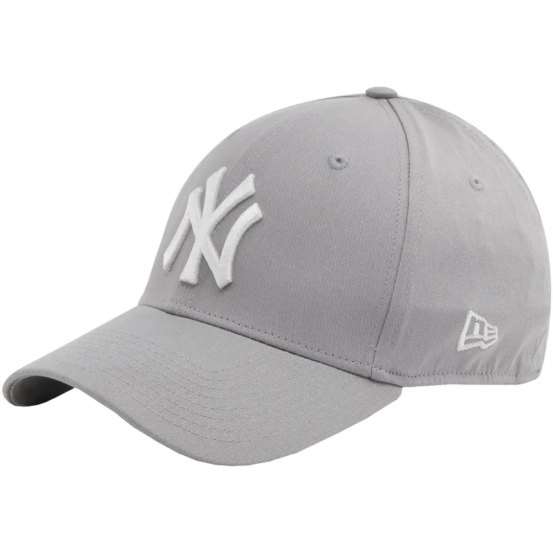 Bild 3 för New Era - MLB Grå flexfit Keps - New York Yankees 39Thirty Grey/White Flexfit @ Hatstore